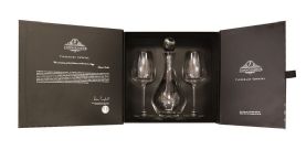 Connoisseur Decanter & Set of 2 Red Wine Glasses 610ml Gift Box